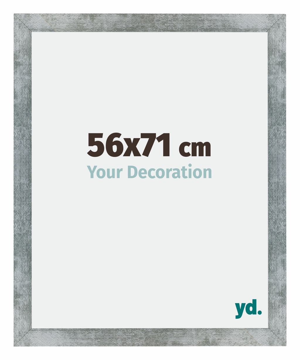 Mura MDF Photo Frame 56x71cm Iron Swept Front Size | Yourdecoration.com