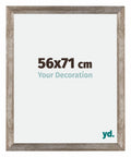 Mura MDF Photo Frame 56x71cm Metal Vintage Front Size | Yourdecoration.com