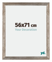 Mura MDF Photo Frame 56x71cm Metal Vintage Front Size | Yourdecoration.com
