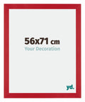 Mura MDF Photo Frame 56x71cm Red Front Size | Yourdecoration.com