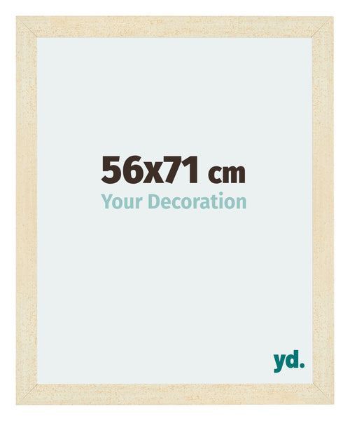 Mura MDF Photo Frame 56x71cm Sand Wiped Front Size | Yourdecoration.com