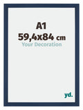 Mura MDF Photo Frame 59 4x84cm A1 Dark Blue Swept Front Size | Yourdecoration.com
