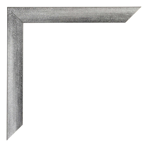 Mura MDF Photo Frame 59 4x84cm A1 Gray Wiped Detail Corner | Yourdecoration.com