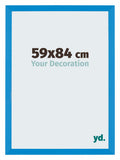Mura MDF Photo Frame 59x84cm Bright Blue Front Size | Yourdecoration.com