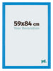 Mura MDF Photo Frame 59x84cm Bright Blue Front Size | Yourdecoration.com