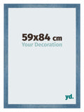 Mura MDF Photo Frame 59x84cm Clear Blue Swept Front Size | Yourdecoration.com