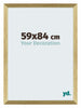 Mura MDF Photo Frame 59x84cm Gold Shiny Front Size | Yourdecoration.com