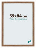 Mura MDF Photo Frame 59x84cm Oak Rustic Front Size | Yourdecoration.com