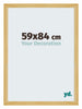 Mura MDF Photo Frame 59x84cm Pine Design Front Size | Yourdecoration.com