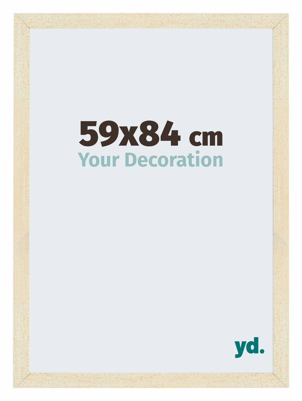 Mura MDF Photo Frame 59x84cm Sand Swept Front Size | Yourdecoration.com