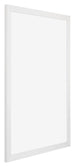 Mura MDF Photo Frame 59x84cm White High Gloss Front Oblique | Yourdecoration.com