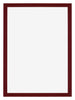 Mura MDF Photo Frame 59x84cm Wine Red Swept Front | Yourdecoration.com