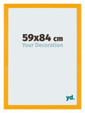 Mura MDF Photo Frame 59x84cm Yellow Front Size | Yourdecoration.com