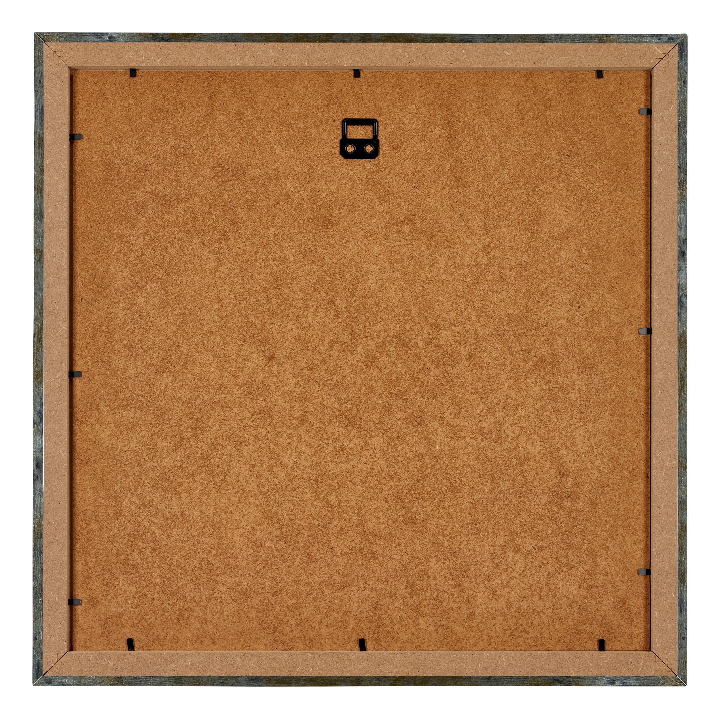 Mura MDF Photo Frame 60x60cm Blue Gold Melange Back | Yourdecoration.com