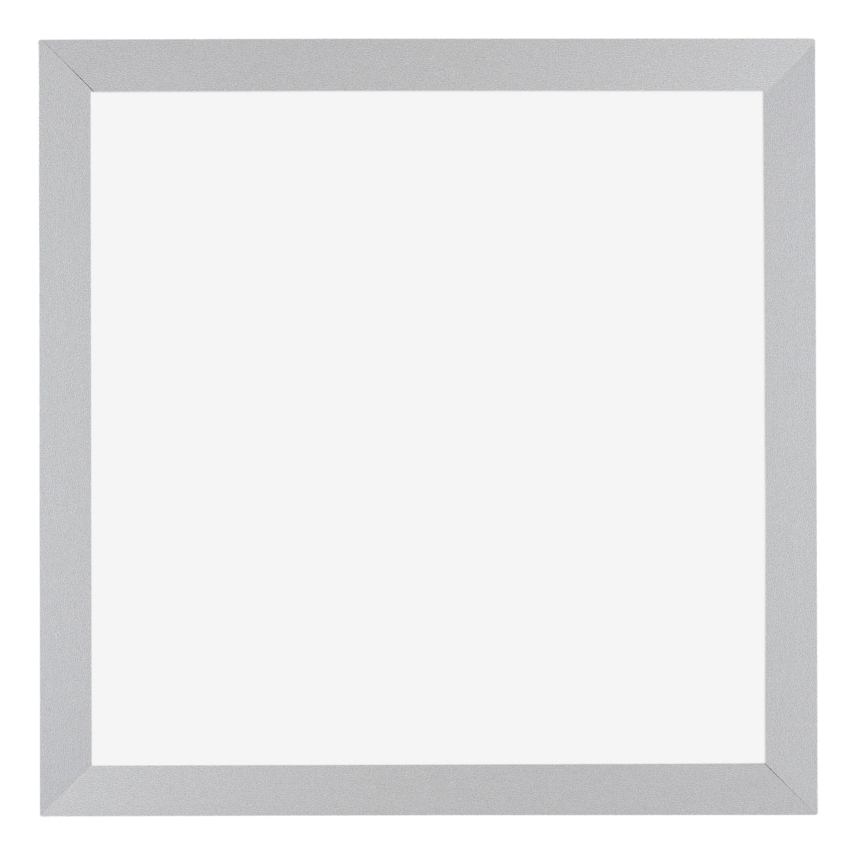 Mura MDF Photo Frame 60x60cm Silver Matte Front | Yourdecoration.com