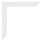 Mura MDF Photo Frame 60x60cm White High Gloss Detail Corner | Yourdecoration.com