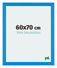 Mura MDF Photo Frame 60x70cm Bright Blue Front Size | Yourdecoration.com