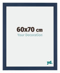 Mura MDF Photo Frame 60x70cm Dark Blue Swept Front Size | Yourdecoration.com