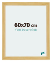 Mura MDF Photo Frame 60x70cm Pine Design Front Size | Yourdecoration.com