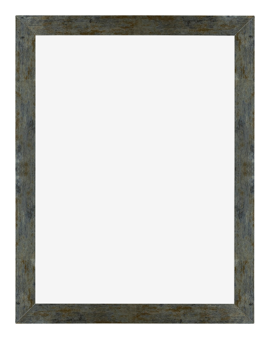 Mura MDF Photo Frame 60x80cm Blue Gold Melange Front | Yourdecoration.com