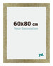 Mura MDF Photo Frame 60x80cm Gold Antique Front Size | Yourdecoration.com