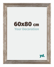 Mura MDF Photo Frame 60x80cm Metal Vintage Front Size | Yourdecoration.com