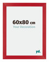 Mura MDF Photo Frame 60x80cm Red Front Size | Yourdecoration.com