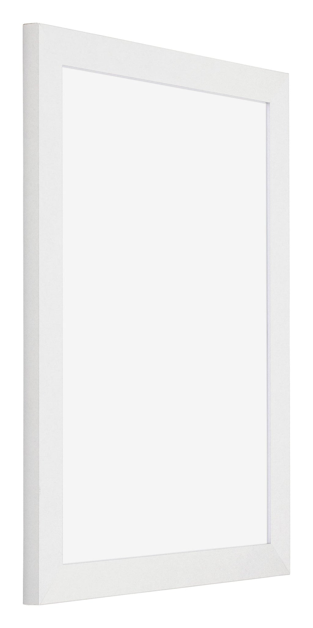 Mura MDF Photo Frame 60x80cm White High Gloss Front Oblique | Yourdecoration.com