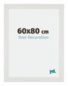 Mura MDF Photo Frame 60x80cm White Matte Front Size | Yourdecoration.com