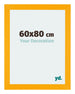 Mura MDF Photo Frame 60x80cm Yellow Front Size | Yourdecoration.com