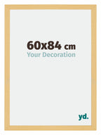 Mura MDF Photo Frame 60x84cm Beech Design Front Size | YourDesignation.com