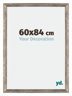 Mura MDF Photo Frame 60x84cm Metal Vintage Front Size | Yourdecoration.com