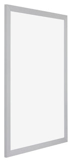 Mura MDF Photo Frame 60x84cm Silver Matte Front Oblique | Yourdecoration.com