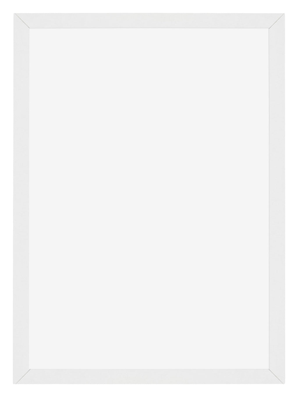 Mura MDF Photo Frame 60x84cm White High Gloss Front | Yourdecoration.com