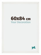 Mura MDF Photo Frame 60x84cm White Wiped Front Size | Yourdecoration.com