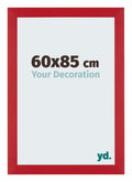 Mura MDF Photo Frame 60x85cm Red Front Size | Yourdecoration.com