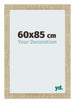Mura MDF Photo Frame 60x85cm Sonoma Oak Front Size | Yourdecoration.com