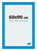 Mura MDF Photo Frame 60x90cm Bright Blue Front Size | Yourdecoration.com