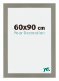 Mura MDF Photo Frame 60x90cm Gray Front Size | Yourdecoration.com