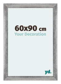 Mura MDF Photo Frame 60x90cm Gray Wiped Front Size | Yourdecoration.com
