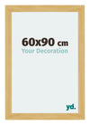 Mura MDF Photo Frame 60x90cm Pine Design Front Size | Yourdecoration.com