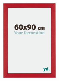 Mura MDF Photo Frame 60x90cm Red Front Size | Yourdecoration.com