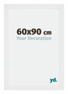 Mura MDF Photo Frame 60x90cm White High Gloss Front Size | Yourdecoration.com