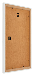 Mura MDF Photo Frame 60x90cm White Matte Back Oblique | Yourdecoration.com