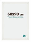 Mura MDF Photo Frame 60x90cm White Wiped Front Size | Yourdecoration.com