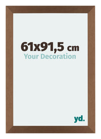 Mura MDF Photo Frame 61x91 5cm Copper Design Front Size | Yourdecoration.com