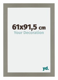 Mura MDF Photo Frame 61x91 5cm Gray Front Size | Yourdecoration.com