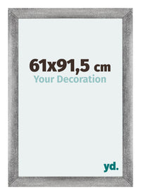 Mura MDF Photo Frame 61x91 5cm Gray Wiped Front Size | Yourdecoration.com