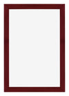 Mura MDF Photo Frame 61x91 5cm Winered Wiped Front | Yourdecoration.com
