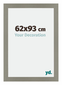 Mura MDF Photo Frame 62x93cm Gray Front Size | Yourdecoration.com